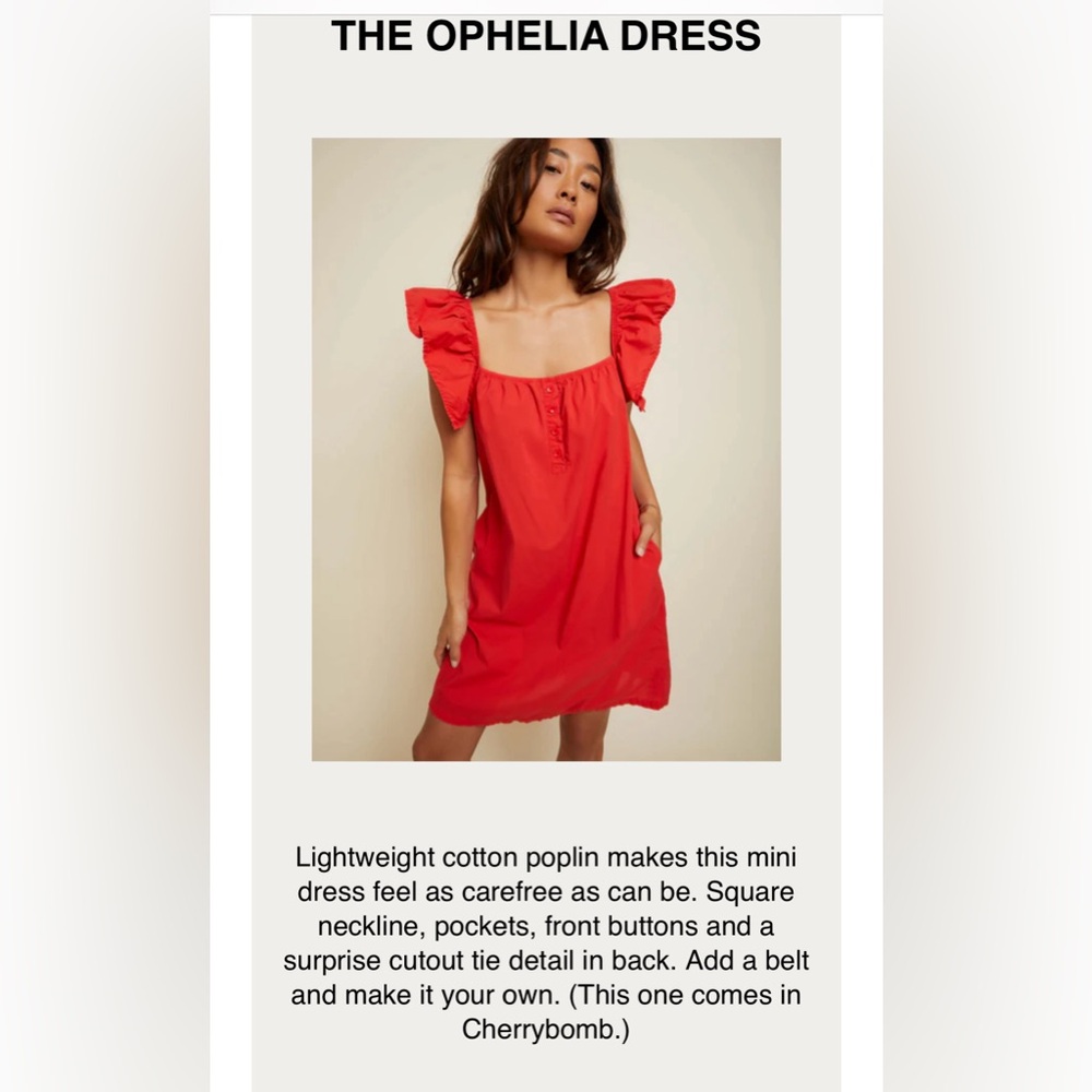 Nation Ltd Ophelia Dress XS